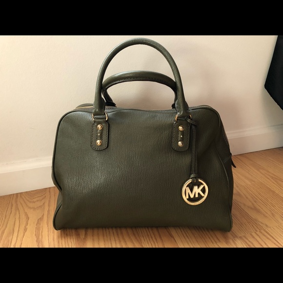 Michael Kors Leather Satchel - Picture 2 of 7